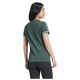Adidas Γυναικεία κοντομάνικη μπλούζα Graphic Badge Slim 3-Stripes Tee
